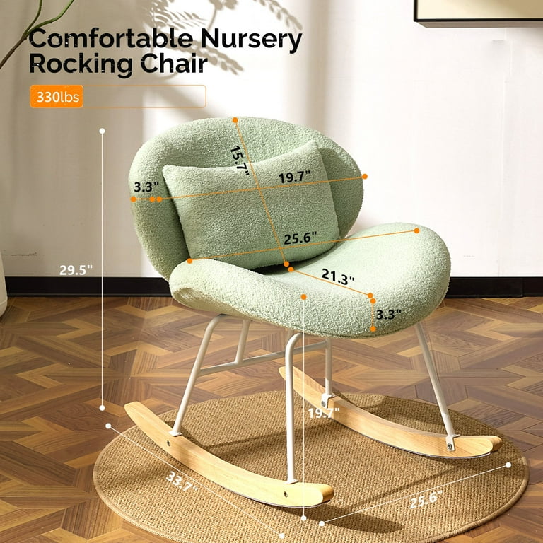 小物 Rockin'Chair Amazon.com: cinkehome Nursery Rocking Chair with Retractable