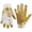 Gold, variant on HANDLANDY Youth Football Gloves, Kids Sticky Receiver Gloves,Super Grip Football Glove Best Gift for Boys,Girls