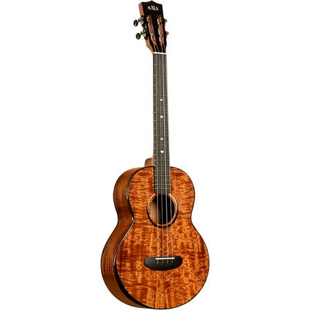 Kala Contour Series All Solid Spruce-Rosewood Baritone Ukulele Natural
