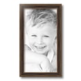 thumbnail image 2 of ArtToFrames 9x17" Gold with Burgundy Panel Picture Frame, Gold Wood Poster Frame, with Regular Glass and 2 (FBPL-4758), 2 of 7