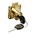 thumbnail image 2 of Luzkey 6xOffice Desk Drawer Locker Cupboard Closet Security Lock Gold 22mm, 2 of 8