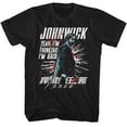 thumbnail image 1 of John Wick I'm Thinking I'm Back Black T-Shirt, 1 of 2