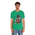 thumbnail image 4 of Vintage Candy's Love & Basketball Graphic Womans Crewneck TShirt, 4 of 7