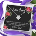 thumbnail image 4 of Apology Gift for Her I am Sorry Love Knot Necklace Forgive Me Keepsake Gift, 4 of 7