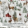 thumbnail image 4 of Southshore Fine Living, Inc. Christmas Comforter Twin Size Set, Farmhouse White Christmas, 4 of 8