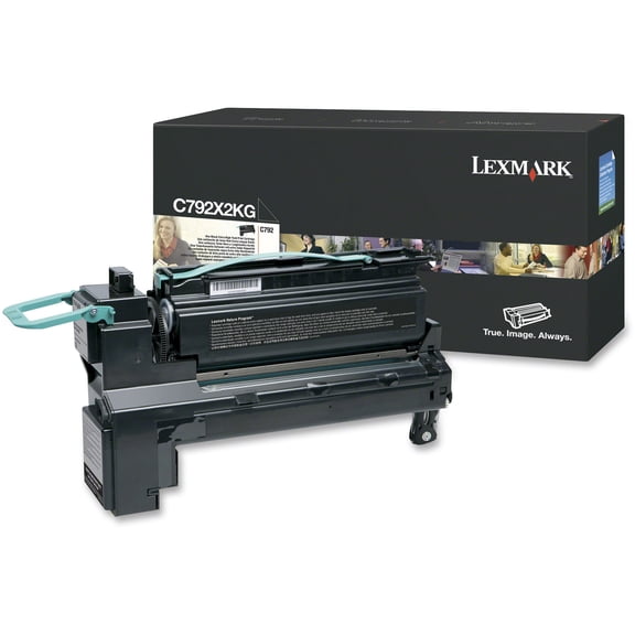 Lexmark, LEXC792X2KG, C792X2KG Extra High-yield Print Cartridge, 1 / Each