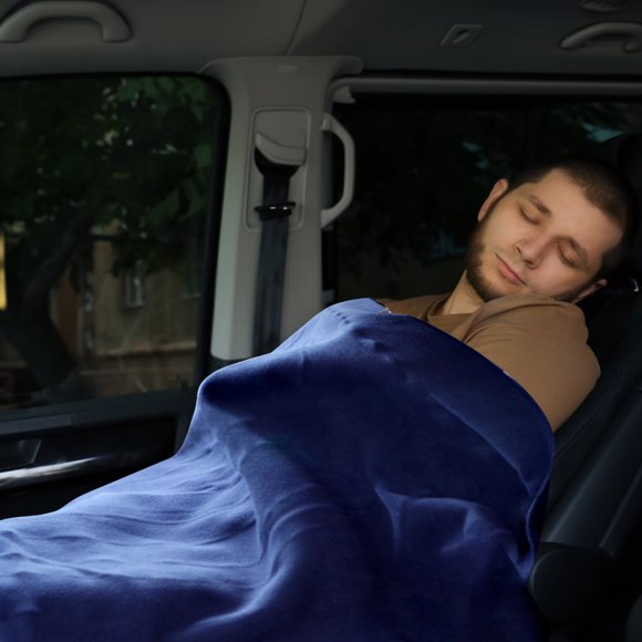 Couverture Chauffante, ECKYADAM 150*110CM Couverture Chauffante pour Voiture, 9 Modes de Chauffage Rapide & Arrêt Automatique 8h & Protection contre la Surchauffe, Lavable en Machine ETL Couverture Électrique en Flanelle