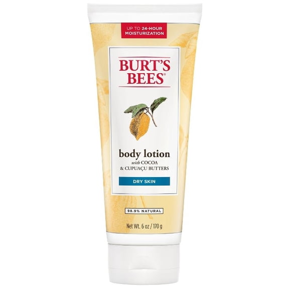 Burt's Bees Body Lotion with Vitamin E, Cocoa and Cupuacu Butter, 6 oz