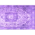 thumbnail image 1 of Ahgly Company Indoor Rectangle Medallion Purple Traditional Area Rugs, 5' x 8', 1 of 4