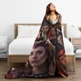 thumbnail image 6 of Scarlet Witch Throw Blanket Soft Lightweight Cozy Plush Flannel Bed Blanket Fuzzy Fluffy Fleece Blankets for Bedroom Living Room Couch Office 40"X30", 6 of 8
