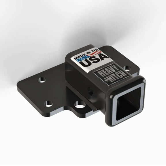 HMFRP: Rear 2” Receiver Hitch Plate for Massey Ferguson - Black