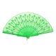 thumbnail image 1 of Abanico De Mano De Tela Verde, Bolso Plegable De Plástico Con Lentejuelas Bronceadoras, Regalo De Fiesta Para Niña Sunnimix Ventilador de la mano, 1 of 6