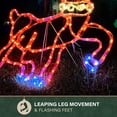 thumbnail image 4 of Fraser Hill Farm Prelit LED Reindeer Outdoor Decoration, 31.4 in, FFCHLED028-RD2-MLT, 4 of 16