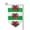 Sharp Corner, variant on Welsh Dragon Flag Garden Flag Vertical Double Sided Yard Outdoor Decoration 12.5 x 18 Inch Square