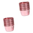 thumbnail image 1 of Injueey 50 Uds. De tazas para cupcakes, papel de aluminio de doble cara, revestimientos desechables para muffins, tazas pequeñas para pudín Type1 NO1 Injueey CBP104670, 1 of 5