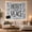 Choose Calm, variant on White Background with Doodles, Inspirational Minimalist Design for Women, Motivational Art Decor, Back to School Gift, Tapestry Wall Hanging for Bedroom and Dorm