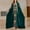Green, variant on Women's Embroidered Open Front Long Cardigan with Maxi Dress Muslim Abaya Dress Ramadan Kaftan Prayer Dresses Elegant