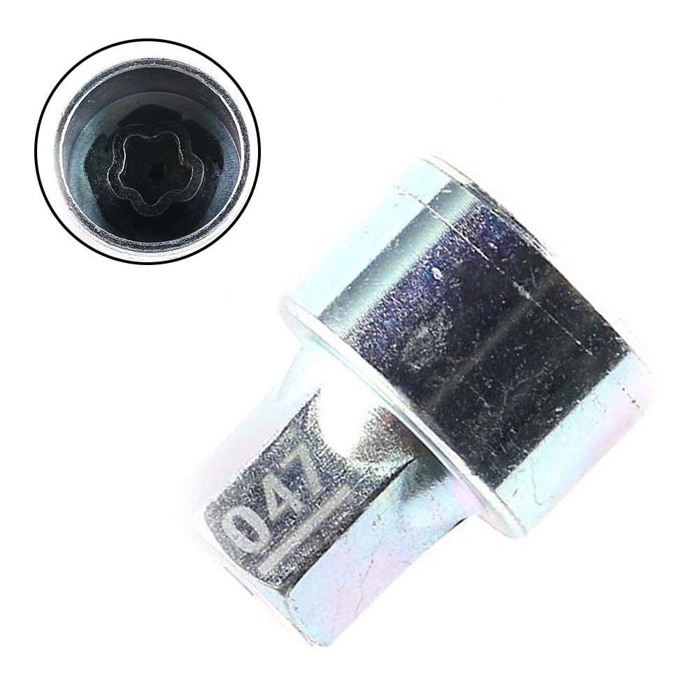 Tire Wheel Lock AntiTheft Screw Lug Nut Bolt 47 Removal Key Socket