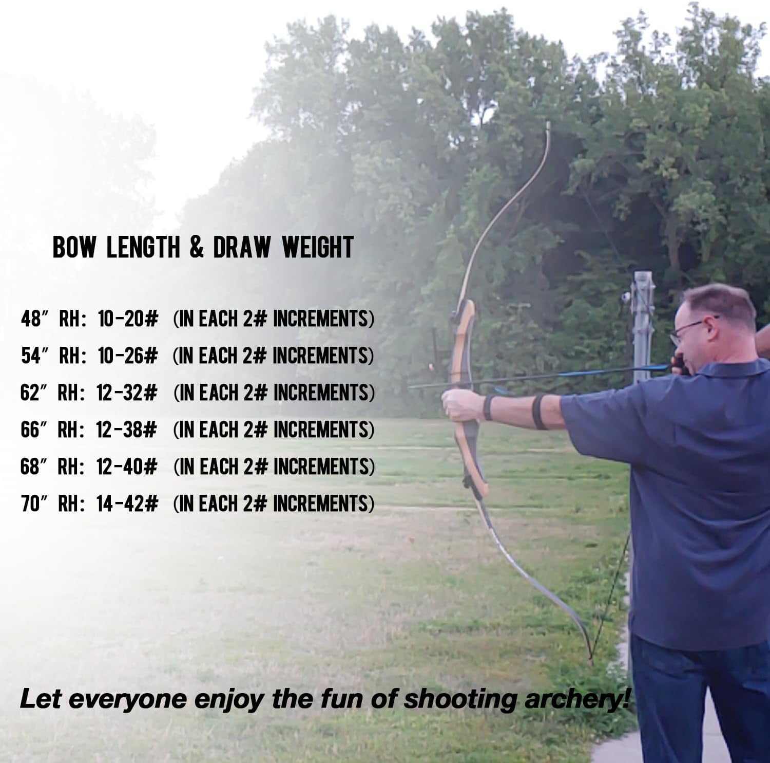 Sanlida Noble Standard Beginner & Intermediate Recurve Bow and Arrows Kit for Adult and Youth, Wooden Takedown Recurve Bow Package for Training, Practice & Competition RH Only (66", 30lbs)