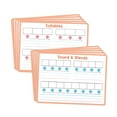 thumbnail image 3 of 10 hojas de borrado en , pizarra blanca pequeña para el aprendizaje de fonética, mezclas de sonidos para preescolar, jardín de infantes, aula, 3 of 9