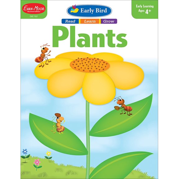 Evan-Moor Early Bird: Plants, Age 4 - 5 Workbook