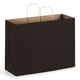thumbnail image 1 of Bolsas de regalo Eupako de papel negro de 41 x 15 x 30 cm, juego de 50, 1 of 6