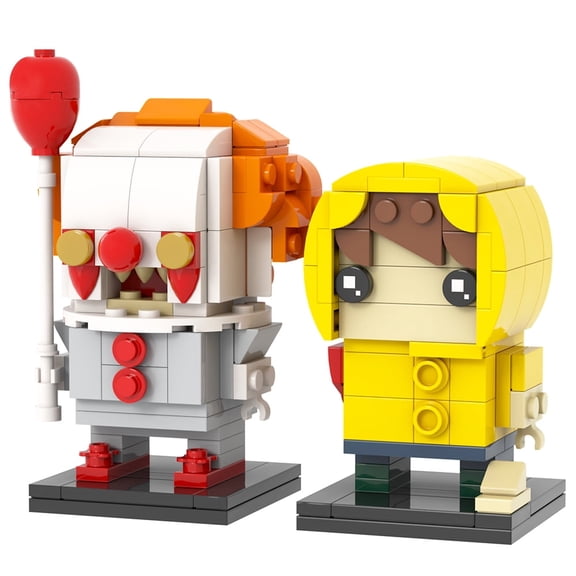 MOOXI Penny and Bill Brickheadz Building Set,Classic Creative Building Blocks Children Kit,Gifts for Kids(237pcs)