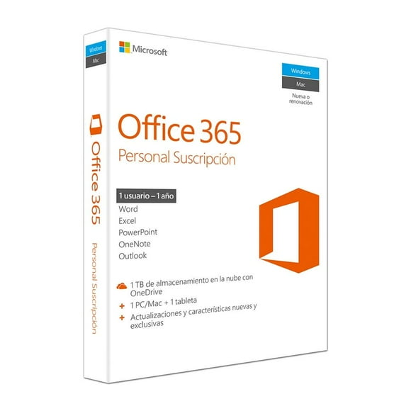 Office 365 Microsoft 1 Año 1 Usuario
