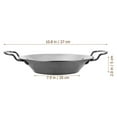 thumbnail image 2 of LEEYNEER metal cookware Cooking Pan Silver Easy to Clean 1Set  Home Cooks, 2 of 8