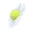 Green Tennis Ball, variant on Visual Illusion Decal, Shattered Glass Stickers, Simulation Trick Ornament, Traceless Removable Decor for Auto Glass Festive Scene