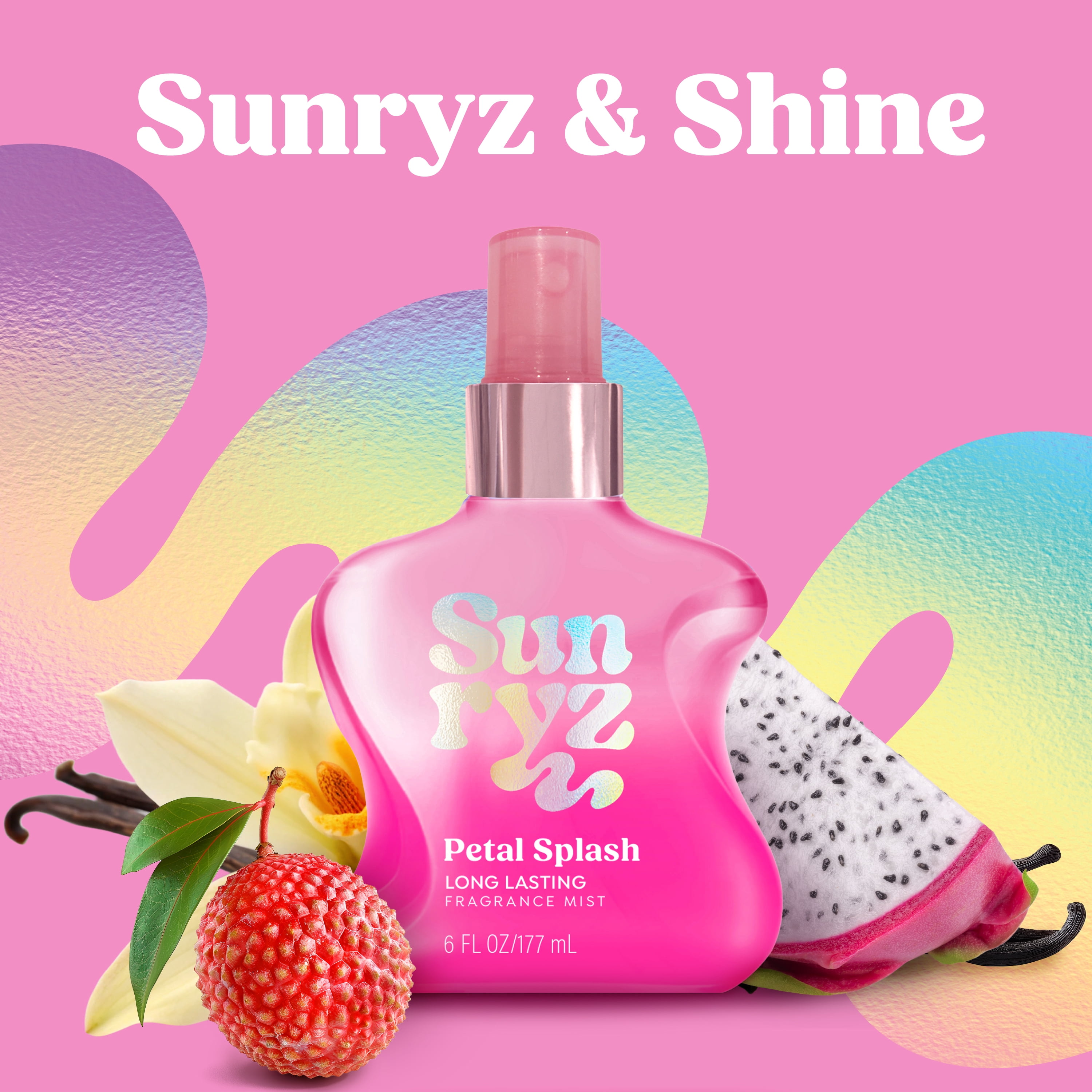 Sunryz Petal Splash Long-Lasting Fragrance Body Mist, 6 fl oz