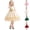 Beige, variant on Gunia Girls Formal Dress Elegant Party Tutu Gown Celebrations Satin Lace Wedding Beige Dress For Girls 3-13 Years