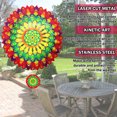 thumbnail image 5 of Liranovly 3D Metal Peacock Wind Spinner-Hanging 12in Spinfinity Designs Wind Spinners for Outdoor & Indoor Decorations, 5 of 7