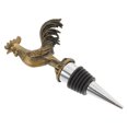 thumbnail image 1 of unbranded Vintage Style Metal Rooster Wine Stopper Gold Reusable Plug for Wine Bottle Preservation, 1 of 8