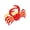 B, variant on Fun Fish Inspired Napkin Hoop Permanent Alloy Kitchen Decoration Item