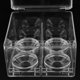 thumbnail image 4 of BESTYASH Organizador Para Esponjas De Maquillaje Transparente Con Tapa Y Multiusos Para Almacenamiento, 4 of 8