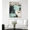 thumbnail image 3 of Giant Art Canvas  30x40 Great Green Framed in White, 3 of 3