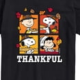 thumbnail image 3 of Peanuts - Thankful Men's Short Sleeve Graphic T-Shirt, 3 of 6