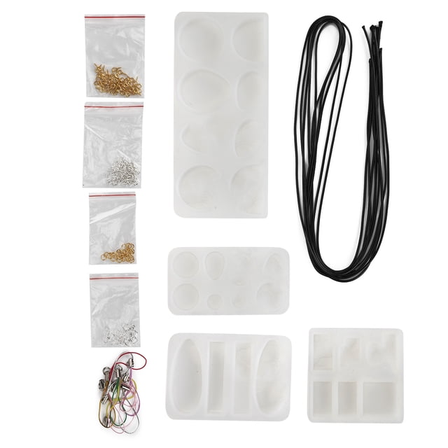 Moldes de silicona para bricolaje, moldes de fundición de silicona con suministros para manualidades, moldes de silicona diseñados con precisión Jadeshay A