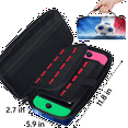 thumbnail image 3 of Herdesigns Sport Ball Soccer Carrying Case for Nintendo Switch 2 with 20 Game Card Slots, Portable Travel Carry Case for Accessories and Console, 3 of 8