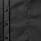thumbnail image 5 of Russell Collection- Camisa entallada de manga larga de popelín y fácil cuidado de poliéster y algodón para mujer (Negro), 5 of 5