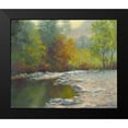 thumbnail image 2 of Weber, Mary Jean 23x20 Black Modern Framed Museum Art Print Titled - Quiet Reflection, 2 of 5