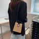 thumbnail image 3 of Bolso Bandolera Pearl Handheld Ladies Woven Bag Portable Summer Beach Bag (Khaki), 3 of 9