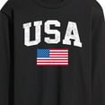 thumbnail image 3 of Instant Message - USA Flag - Men's Long Sleeve T-Shirt, 3 of 6