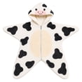 thumbnail image 3 of Dakiuu Cute Animal Star Shaped Baby Unisex Swaddle Sack Zipper Wearable Sleep Blanket for Newborn 0‑3 Months Birthday Holiday Party Photo Prop, 3 of 5
