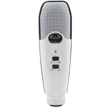 CAD Audio U37SE-W U37 USB Cardioid Condenser Studio Recording Microphone, White