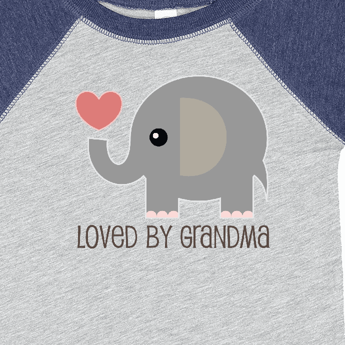 Inktastic Loved by Grandma Cute Grandchild Boys or Girls Baby Bodysuit