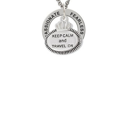 Delight Jewelry - Keep Calm and Travel On Passionate