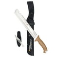 thumbnail image 6 of Camillus Carnivore X 18" Machete, 12" Blade, Brown with Sheath, 6 of 13