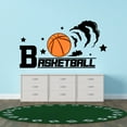 thumbnail image 3 of Sports Wall Decals for Boys Bedroom - Basketball On Ground With White Background DIY & Creativity Boy Girl Bedroom Wall Sticker - Size: 30 In x 15 In, 3 of 4